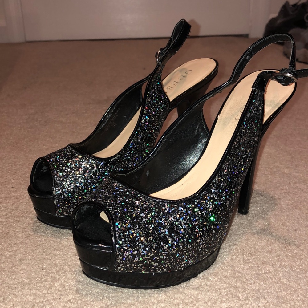 Sparkly heels